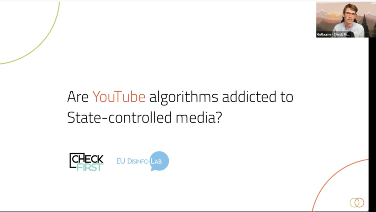 Replay: EDMO BELUX Webinar: “An analysis of recommendation algorithms on YouTube against disinformation”