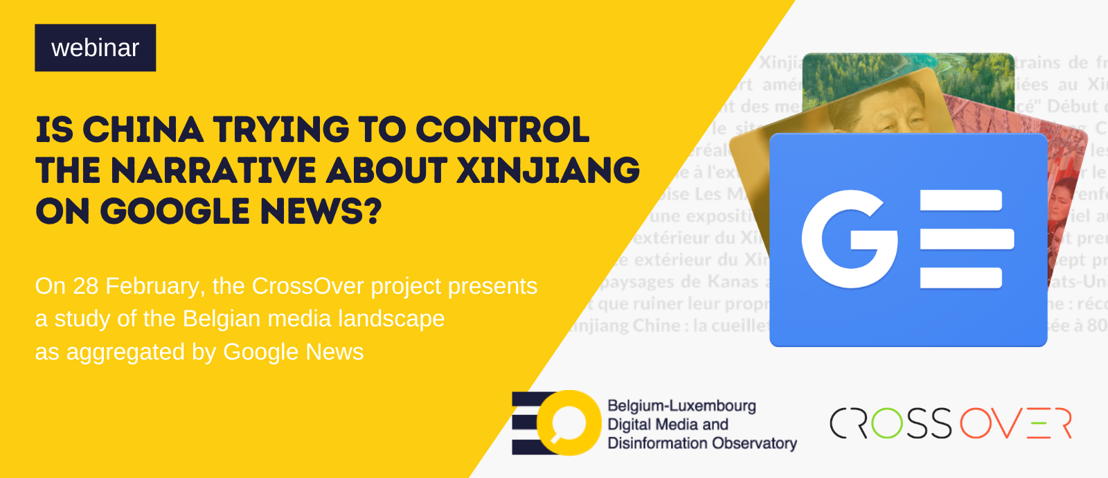 Watch the replay: Is China trying to control the narrative about Xinjiang on Google News?